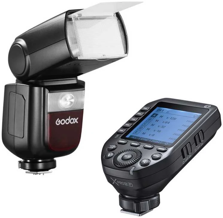 Fotoaparato blykstė - Godox Speedlite V860III Trigger Kit (60 GN, 2.4G Wireless, X PRO II)