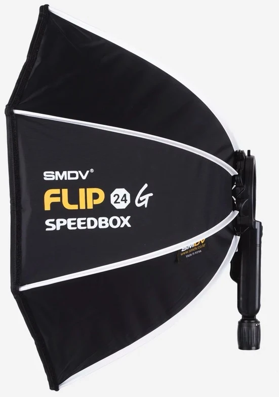 Fotoaparato blykstės softbokso adapterių rinkinys - SMDV Speedbox Flip 24 C 55 cm adapterių rinkinys