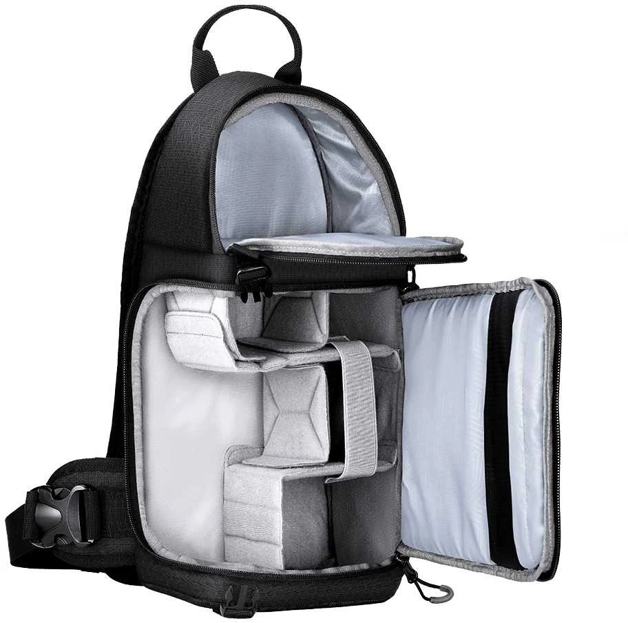 Fotoaparato Dėklas - K&F Concept Beta Messenger 10L Dviejų Skyrių Nailono Atsparus Orui