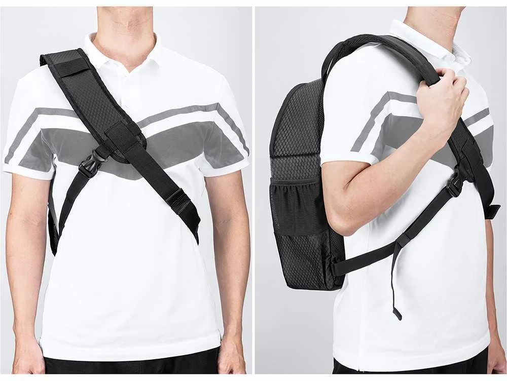 Fotoaparato Dėklas - K&F Concept Beta Messenger 10L Dviejų Skyrių Nailono Atsparus Orui