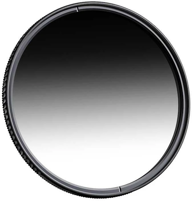 Fotografijos filtras - K&F Concept Graduotas ND16 77mm Optinis Stiklas