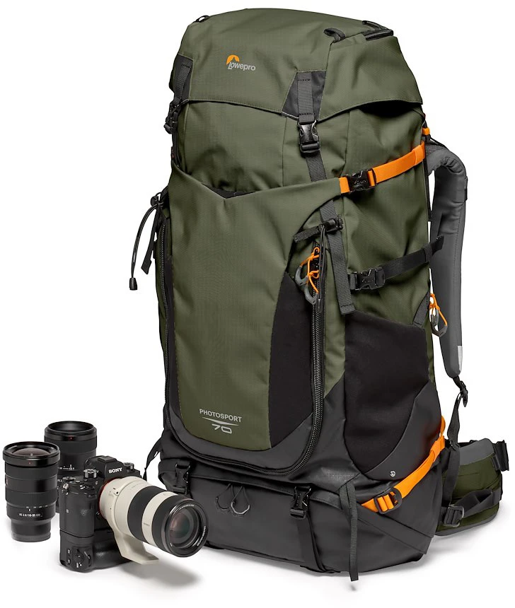Fotoaparato Kuprinė - Lowepro PhotoSport PRO 70L AW IV (M-L)