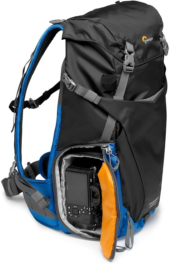 Fotoaparato Kuprinė - Lowepro PhotoSport BP 24L AW III Juoda Mėlyna