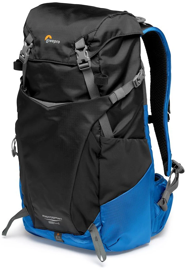 Fotoaparato Kuprinė - Lowepro PhotoSport BP 24L AW III Juoda Mėlyna