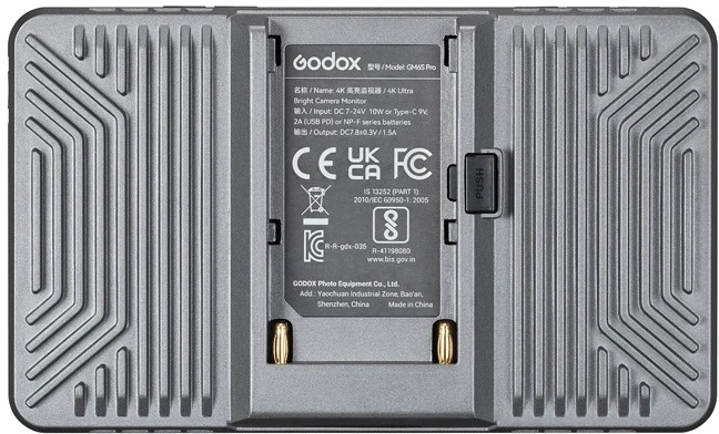 Fotoaparato monitorius - Godox GM6S Pro 4K Ultra Bright Monitorius Kit 2