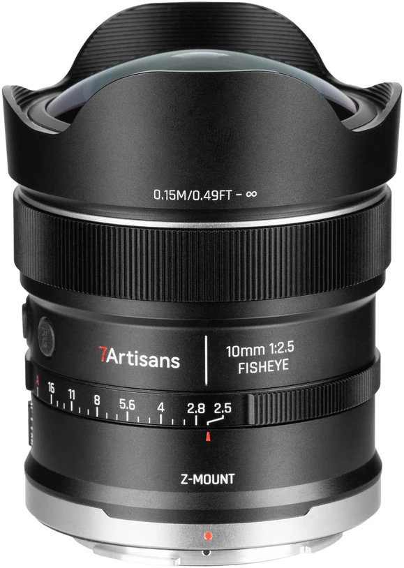 Fotoaparato objektyvas - 7Artisans AF 10 mm F2.5 Nikon Z MAX