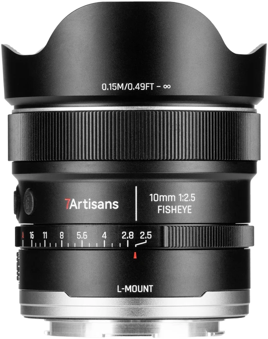 Fotoaparato Objektyvas - 7Artisans AF 10 mm F2.5 L MAX