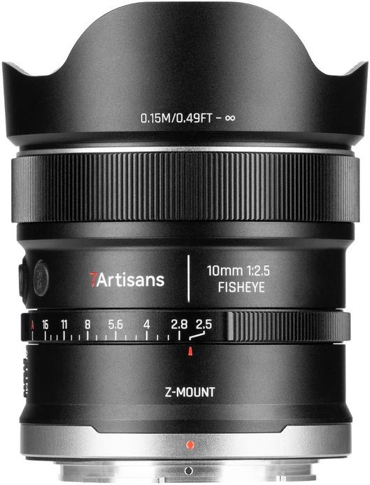 Fotoaparato objektyvas - 7Artisans AF 10 mm F2.5 Nikon Z MAX