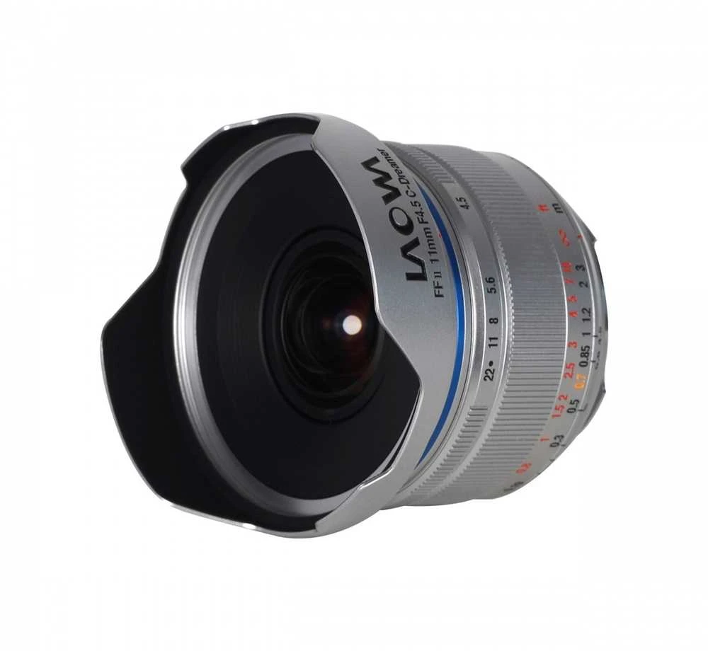 Fotoaparato Objektyvas - Laowa 11mm f/4.5 FF RL 126° Matymo Kampas Sidabrinis