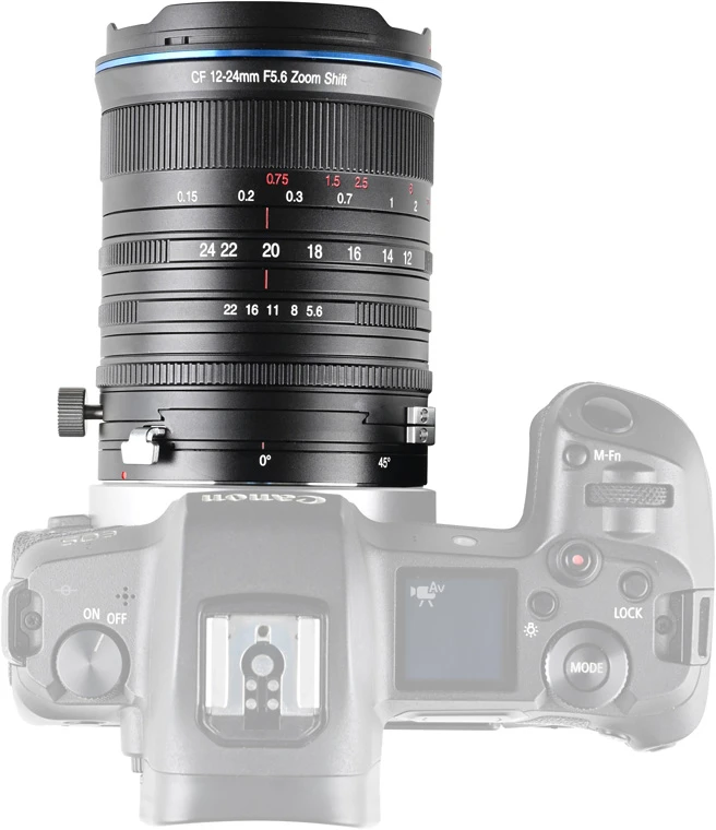 Fotoaparato Objektyvas - Laowa 12–24 mm f/5,6 Priartinantis Poslinkio Objektyvas Canon RF Kameroms