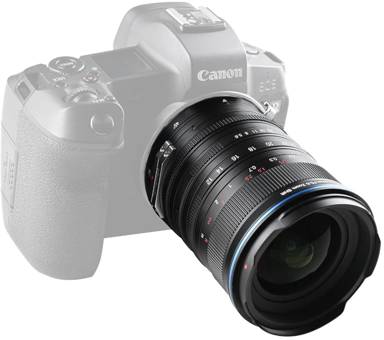 Fotoaparato Objektyvas - Laowa 12–24 mm f/5,6 Priartinantis Poslinkio Objektyvas Canon RF Kameroms