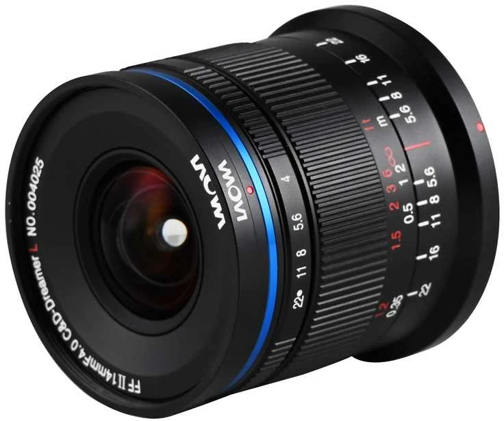 Fotoaparato objektyvas - Laowa 14mm f/4 FF RL Zero D DJI DL, 114° AOV, 228g