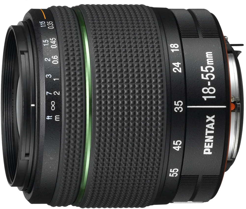 Fotoaparato objektyvas – Pentax SMC Pentax-DA 18–55 mm F/3.5–5.6 AL WR