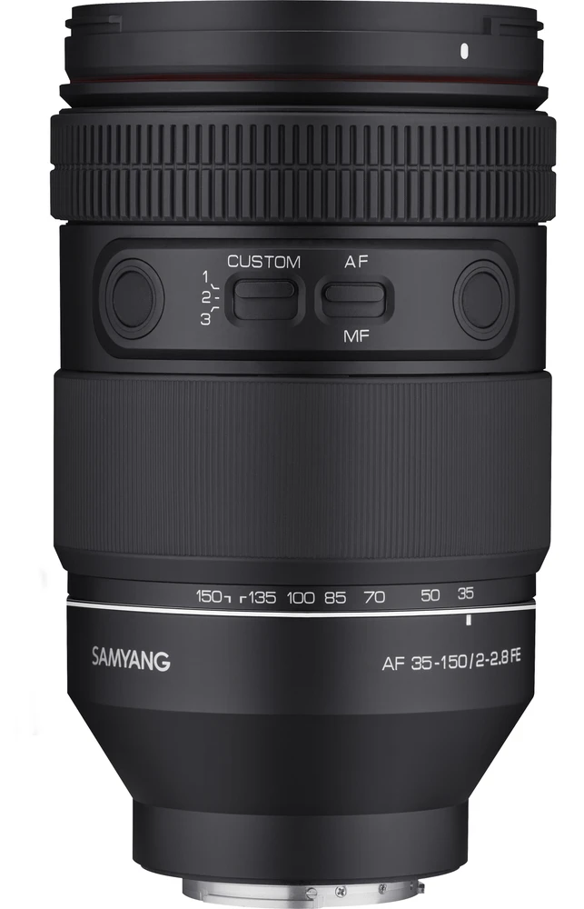 Fotoaparato objektyvas - Samyang AF 35–150 mm F2–2.8 FE objektyvas Sony E