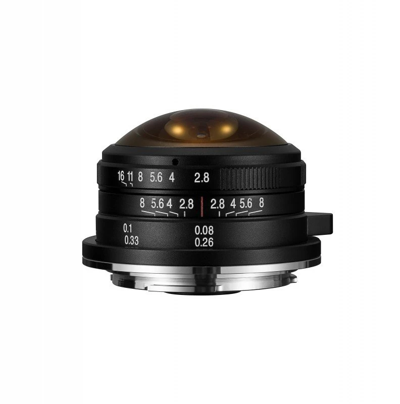 Fotoaparato Objektyvas - Venus Optics Laowa 4mm f/2.8 Fisheye 210° Matymo Kampas