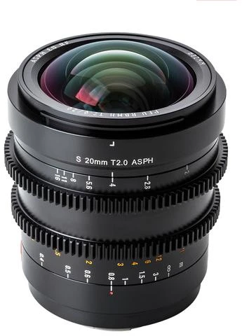 Fotoaparato objektyvas - Viltrox 20 mm T2.0 MF L Mount objektyvas