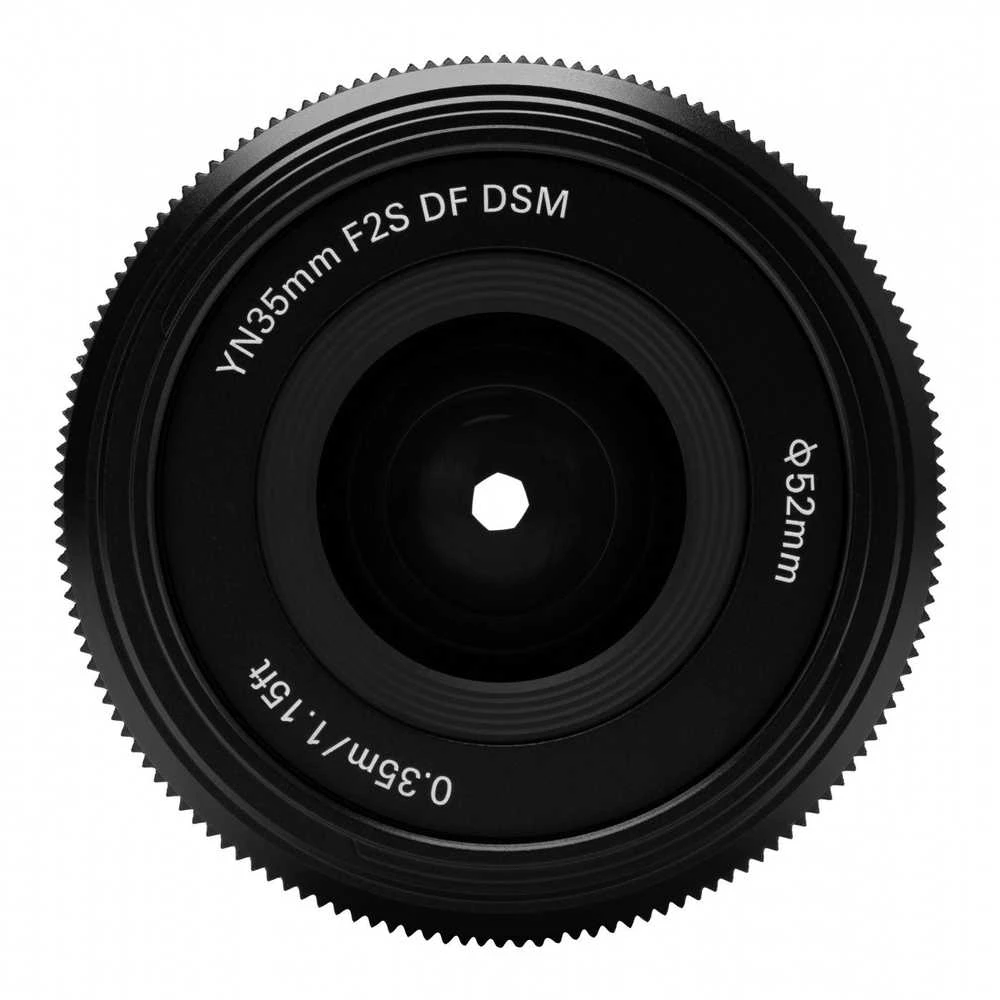 Fotoaparato Objektyvas - Yongnuo YN 35mm f/2.0 DF DSM Greitas Autofokusas USB-C