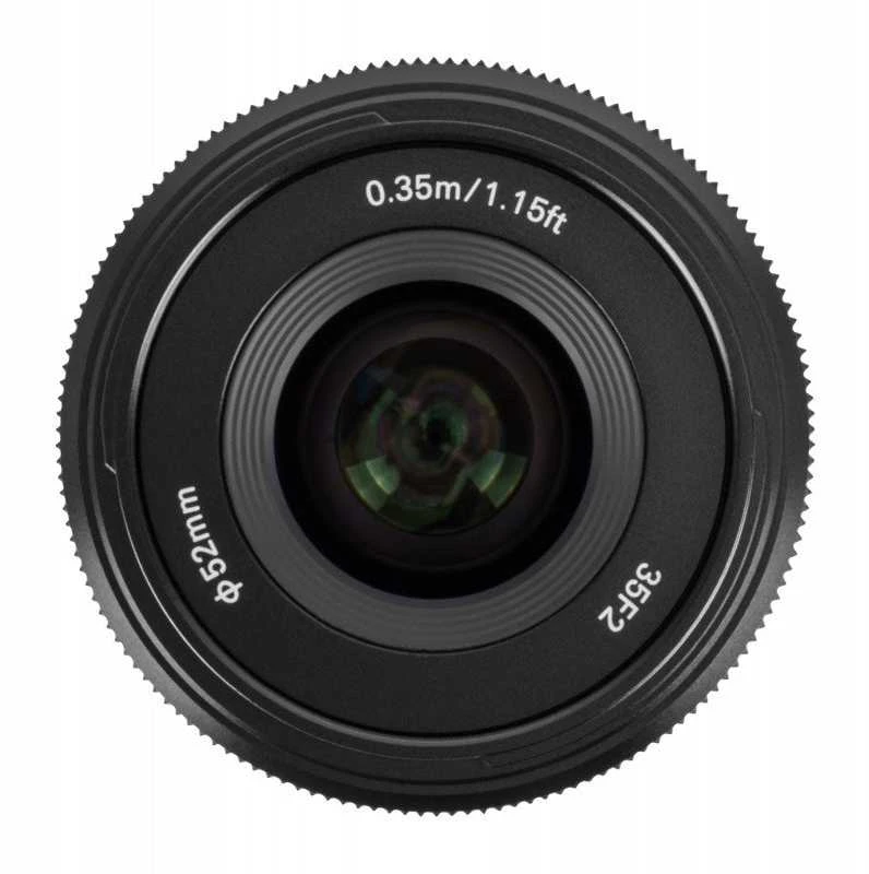 Fotoaparato Objektyvas - Yongnuo YN 35mm f/2.0 DF DSM Greito Atidarymo Autofokusas 290g