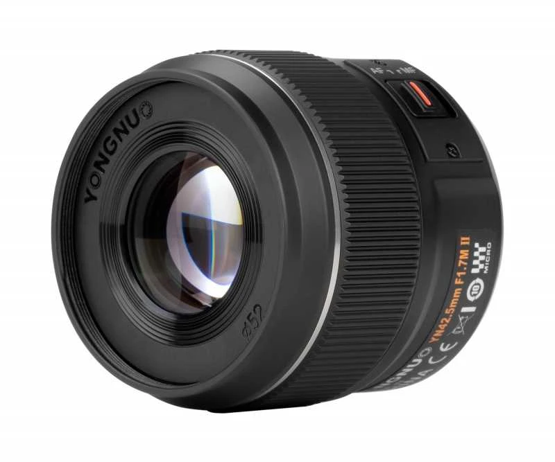 Fotoaparato Objektyvas - Yongnuo YN 42.5mm f/1.7 II STM 135g Metal Bayonet