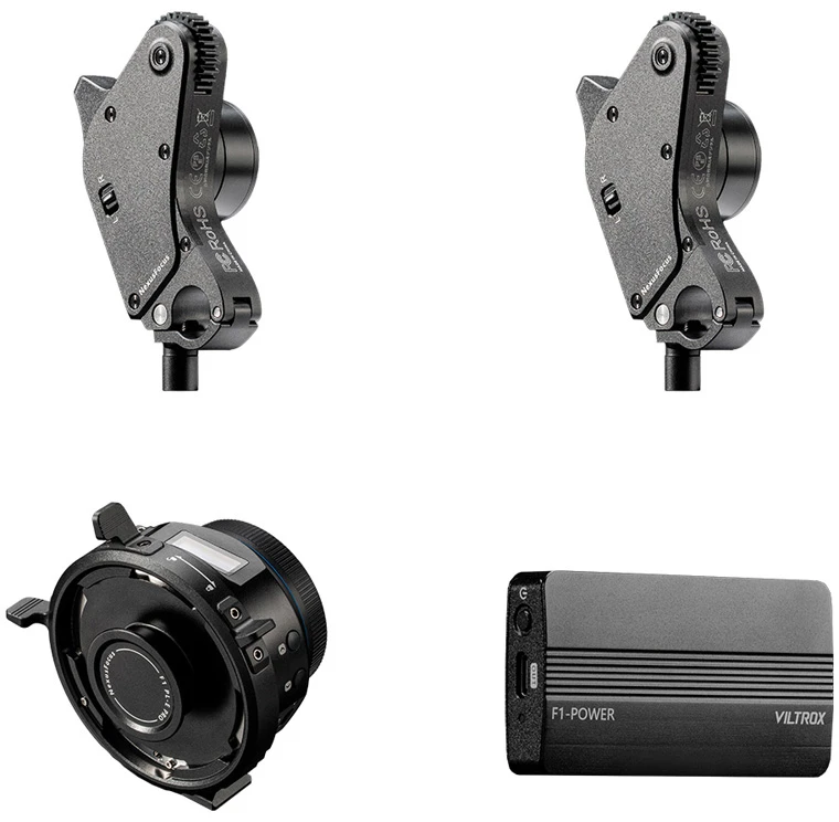Fotoaparato objektyvo adapteris - Viltrox NexusFocus F1 su dviem varikliais