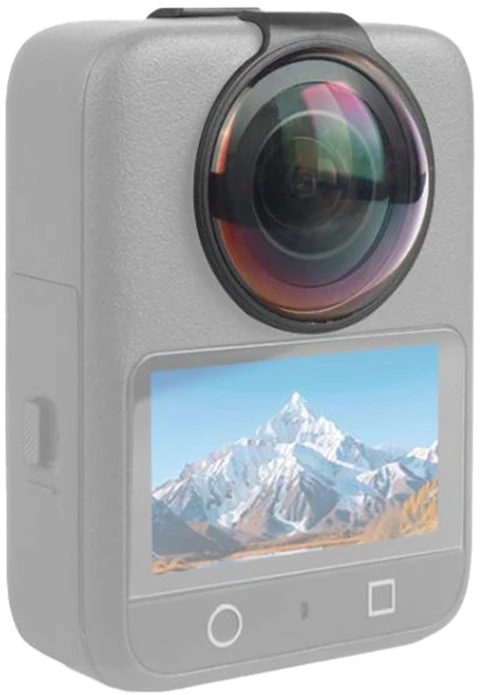 PULUZ Tempered Lens Protective Glass for DJI Osmo 360 (Juodas)