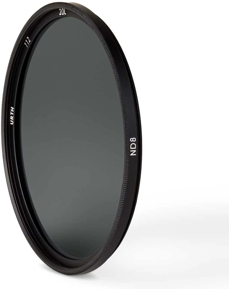Fotoaparato objektyvo filtras - Urth 112mm ND8 (3 Stop) Profesionalus optinis stiklas