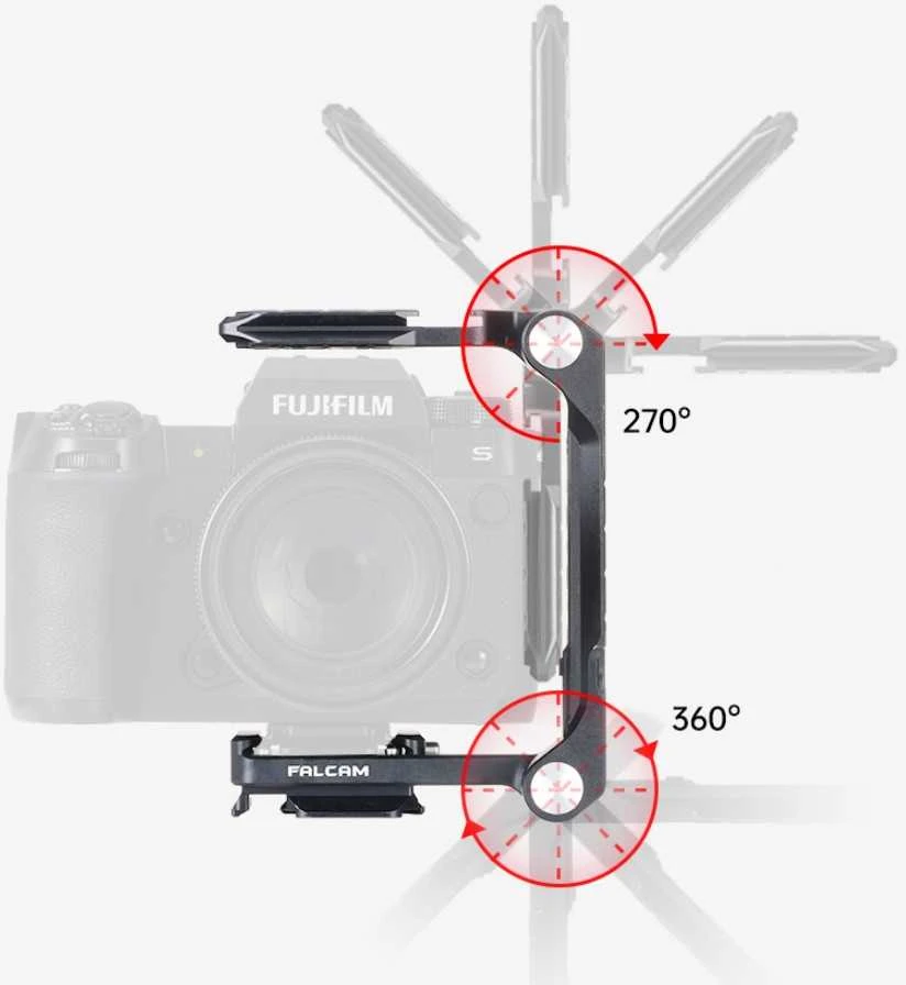 Fotoaparato Priedai - Ulanzi FALCAM F22&F38 Universal Operator Cage Aluminum