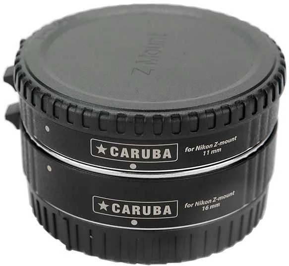 Fotoaparato priedas - Caruba Extension Tube Set Nikon Z Mount 11mm & 16mm
