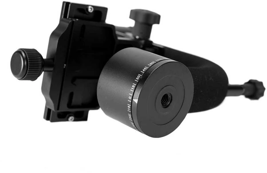Fotoaparato priedas - Caruba Swinghead CSH 1 CNC aliuminio stabilizatorius juodas