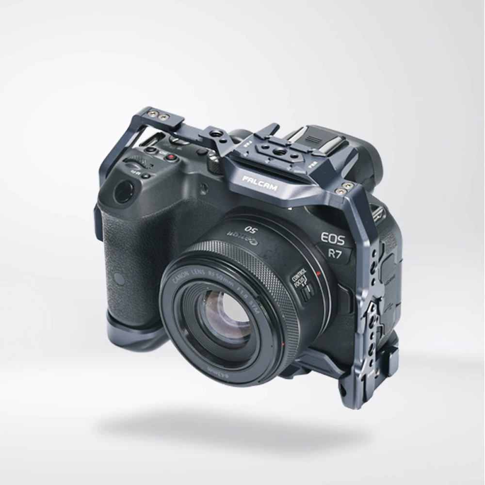 Fotoaparato priedas - Falcam F22 F38 F50 Quick Release Full Cage (EOS R7, Aliuminio)