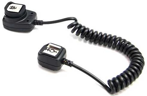 Fotoaparato priedas - JJC FC E3 Off Camera Shoe Cord (Canon OC E3, 90cm, E-TTL)