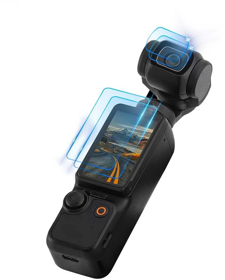 Fotoaparato Priedas - Sunnylife OP3-BHM717 LCD Ekrano Apsaugos Rinkinys