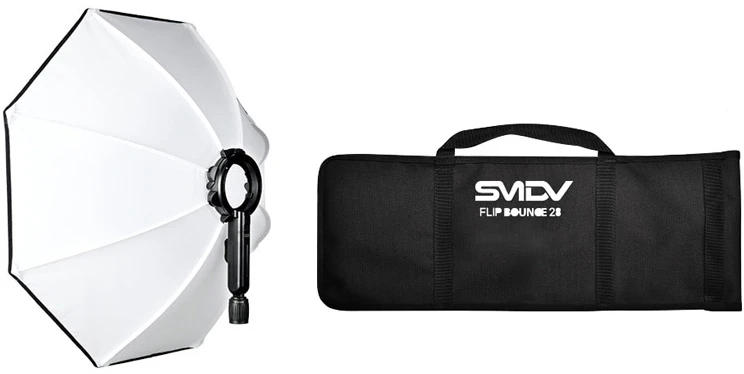 Fotoaparato softbokso šviesdėžė - SMDV Speedbox Flip Bounce 28 70 cm, 480 g