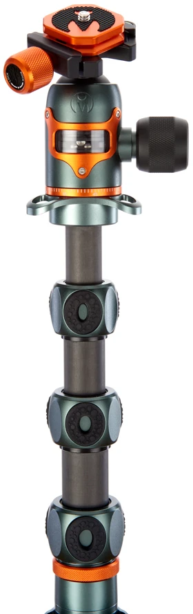 Fotoaparato trikojis - 3 Legged Thing Legends Bucky 1,89 m 410 mm 30 kg pilkas