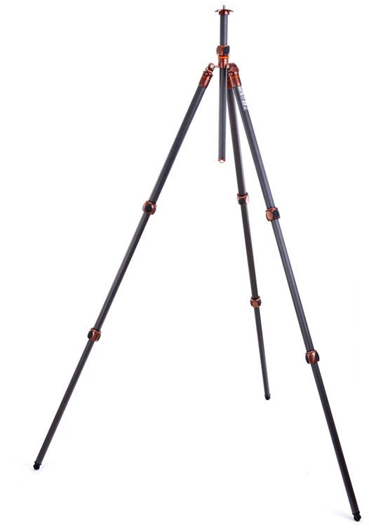 Fotoaparato trikojis - 3 Legged Thing Pro 2.0 Winston 40 kg 185 cm bronzinis anglies pluoštas