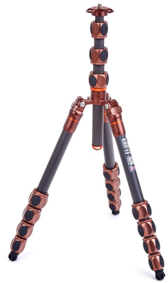 Fotoaparato trikojis - 3 Legged Thing Pro 2.0 Albert Bronze Carbon 182 cm 30 kg