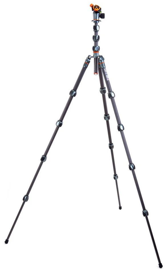 Fotoaparato trikojis - 3 Legged Thing Pro 2.0 Albert Carbon pilkas