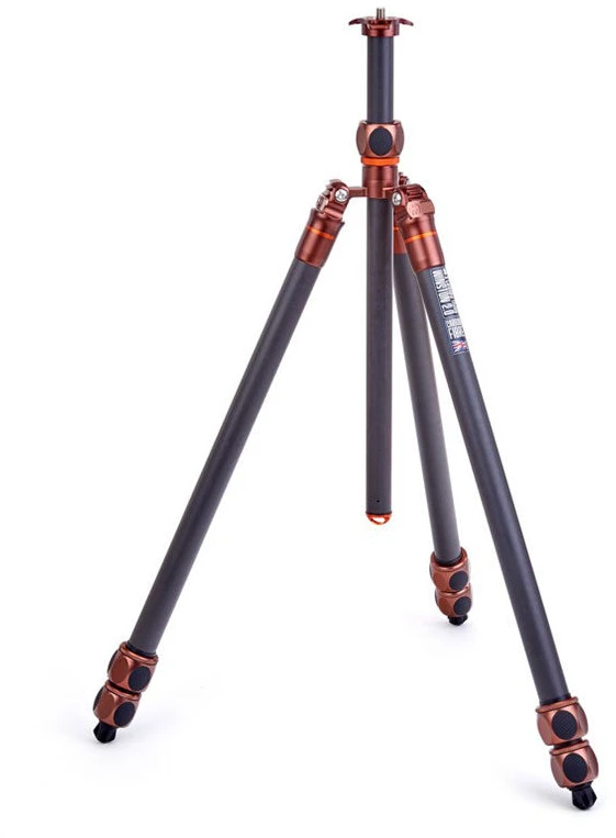 Fotoaparato trikojis - 3 Legged Thing Pro 2.0 Winston 40 kg 185 cm bronzinis anglies pluoštas