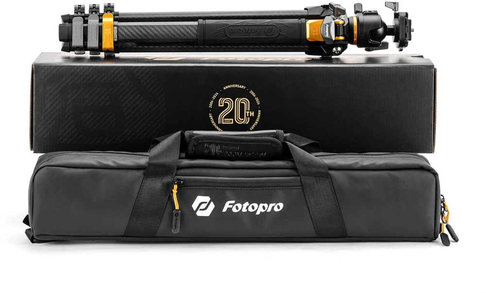 Fotoaparato trikojis - Fotopro Origin + O 7H Carbon 20th Anniversary Juodas/Gold