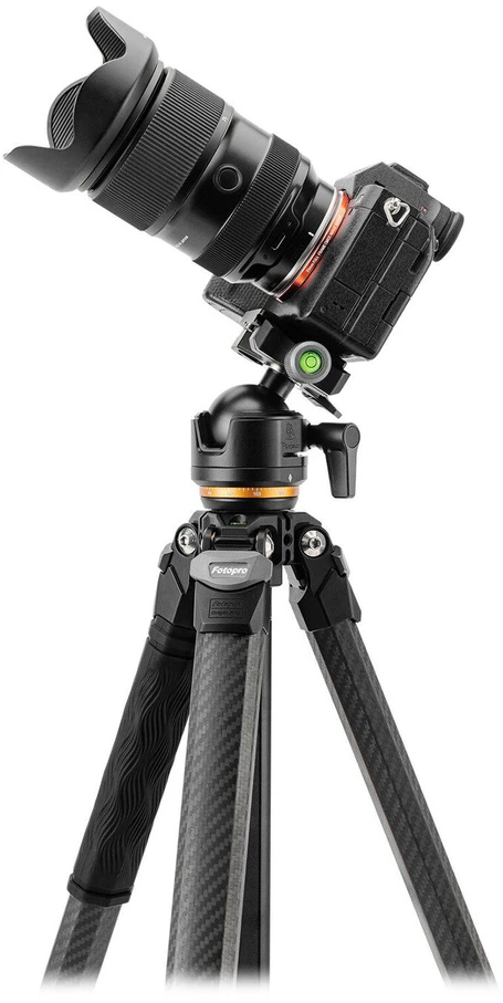 Fotoaparato trikojis - Fotopro Origin Plus + O 8H Carbon 17–153,4 cm 50,4 cm 1,53 kg 20 kg juodas