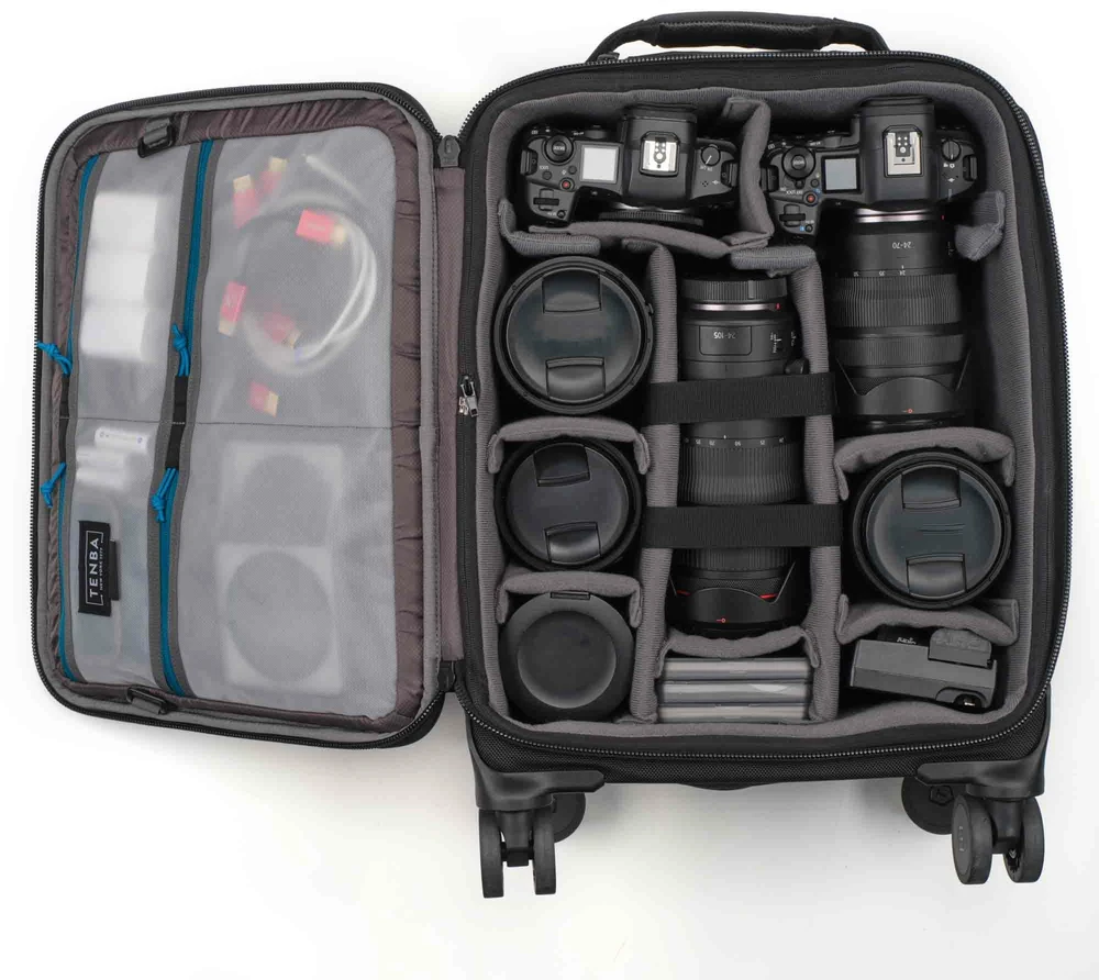 Fotoaparatų Įrangos Lagaminas - Tenba Roadie v2 Spinner 21 International