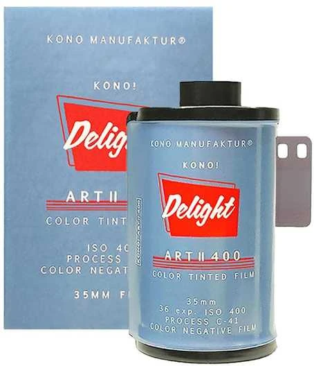 Colorovo Fotografijos filmas - KONO Film Delight ART II 400 36 ekspozicijų spalvota neigiama