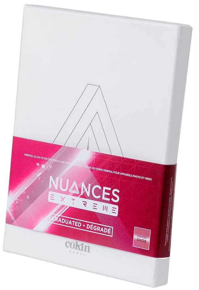 Fotografijos filtras - Cokin Nuances Extreme Center Graduated ND8 P Series Schott Glass