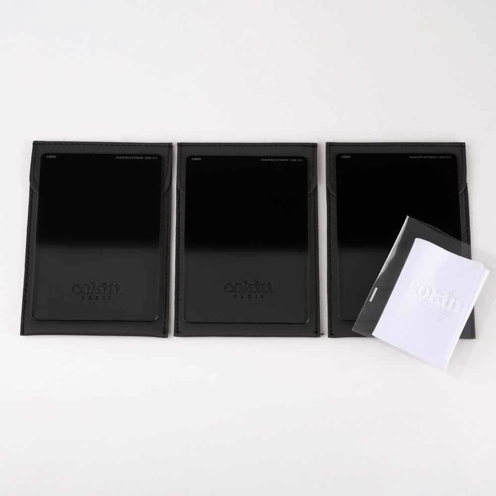 Fotografijos filtras - Cokin NUANCES Extreme GND filtras rinkinys (GND4H, GND8H, GND16H, 100x143.5mm)