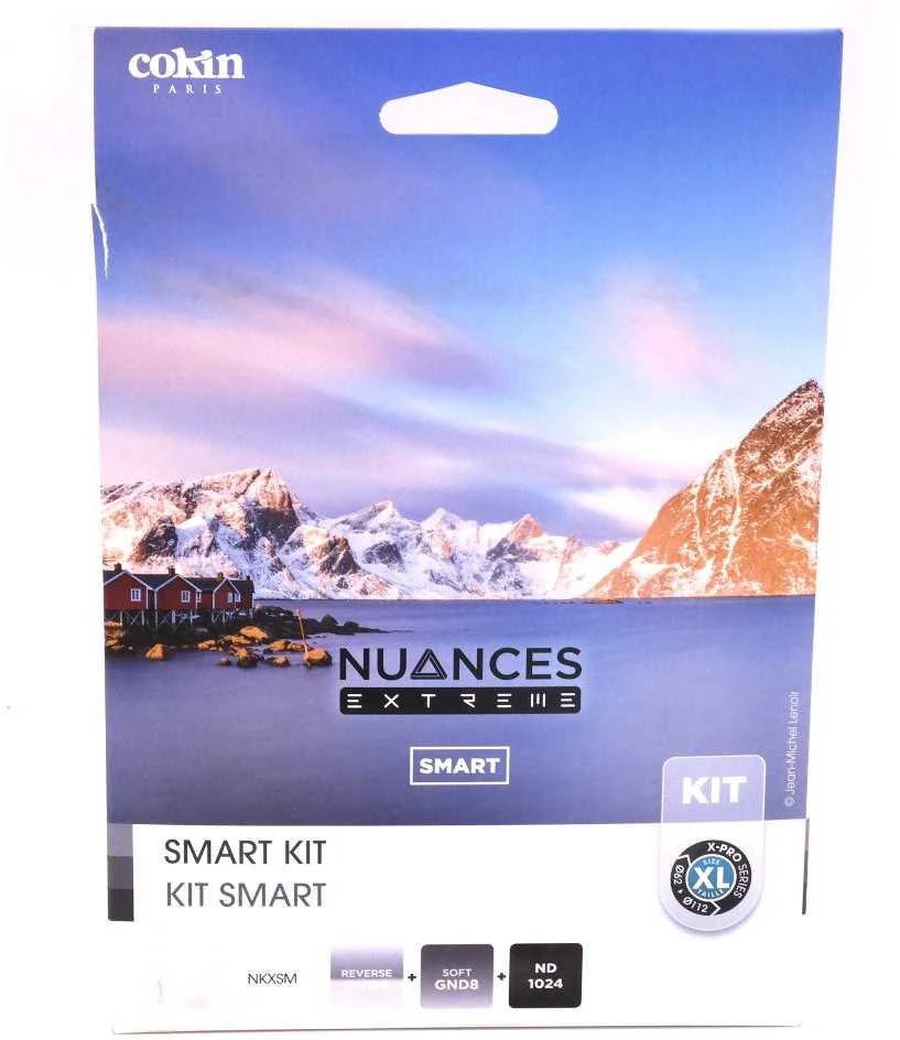 Fotografijos filtras - Cokin Nuances Extreme Smart Kit XL (ND1024, ND8 Soft, ND4 Reverse)