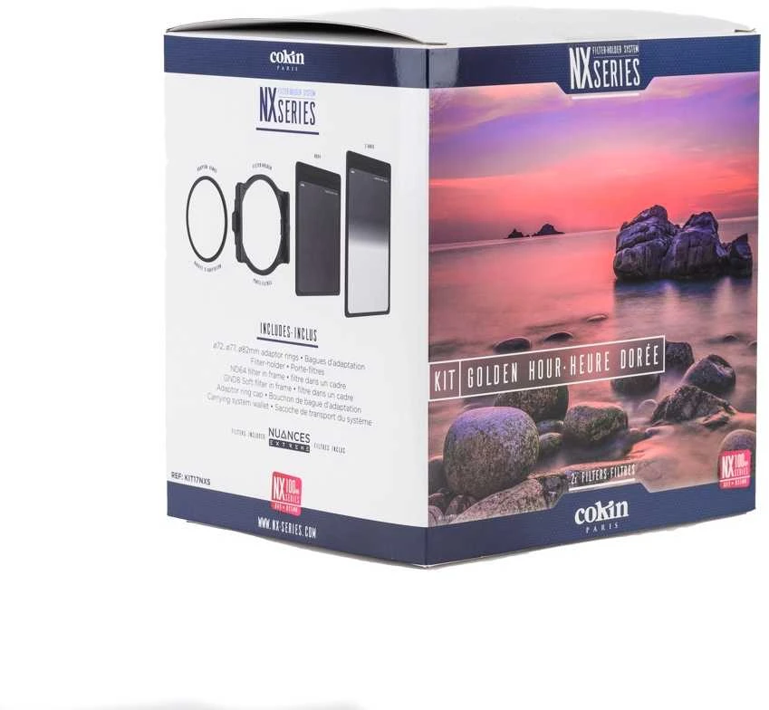 Fotografijos filtras - Cokin NX Series Golden Hour Kit (ND64, GND8, 100mm holder)