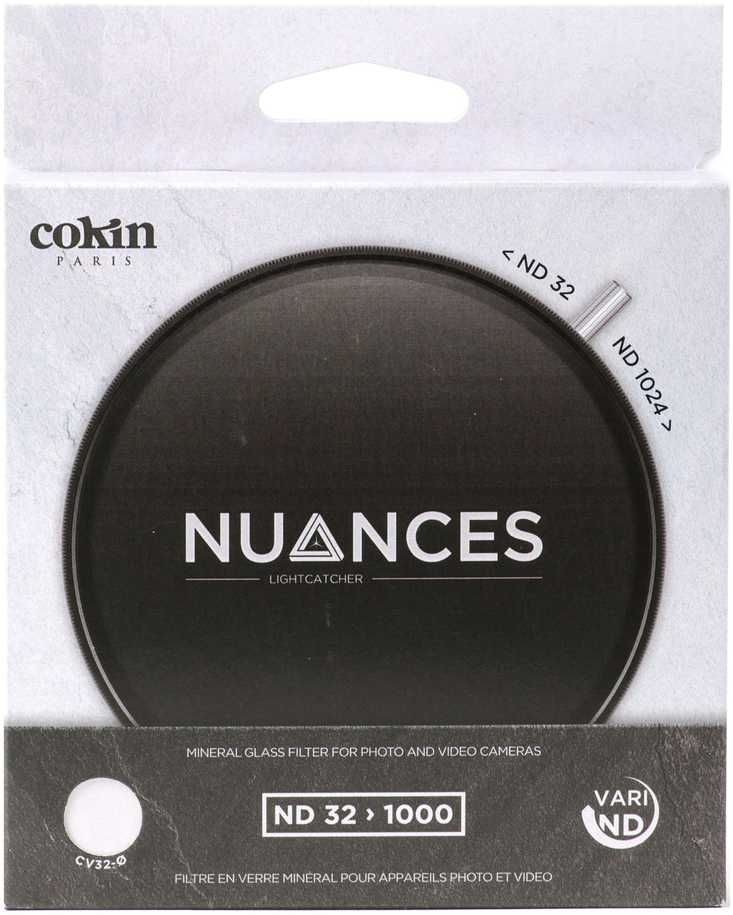Cokin Round NUANCES Vari NDX 32-1000 67mm 5-10 f-stop