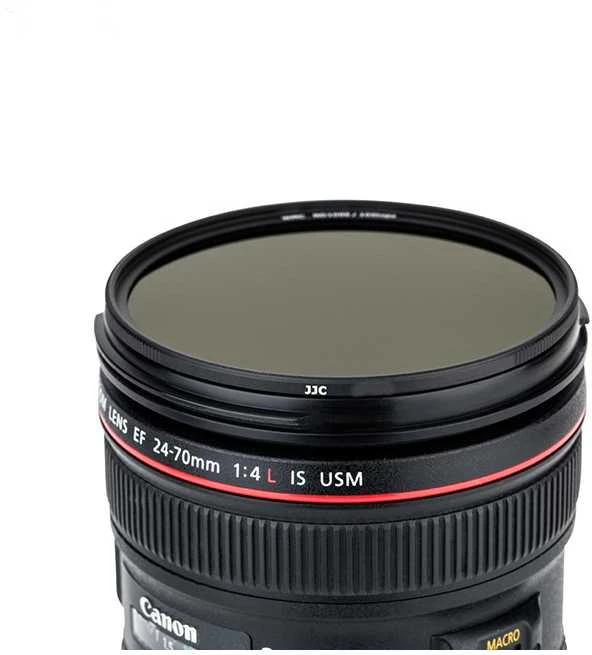 Fotografijos Filtras - JJC ND1000 10-Neutralaus Tankio Filtras 55mm Juodas
