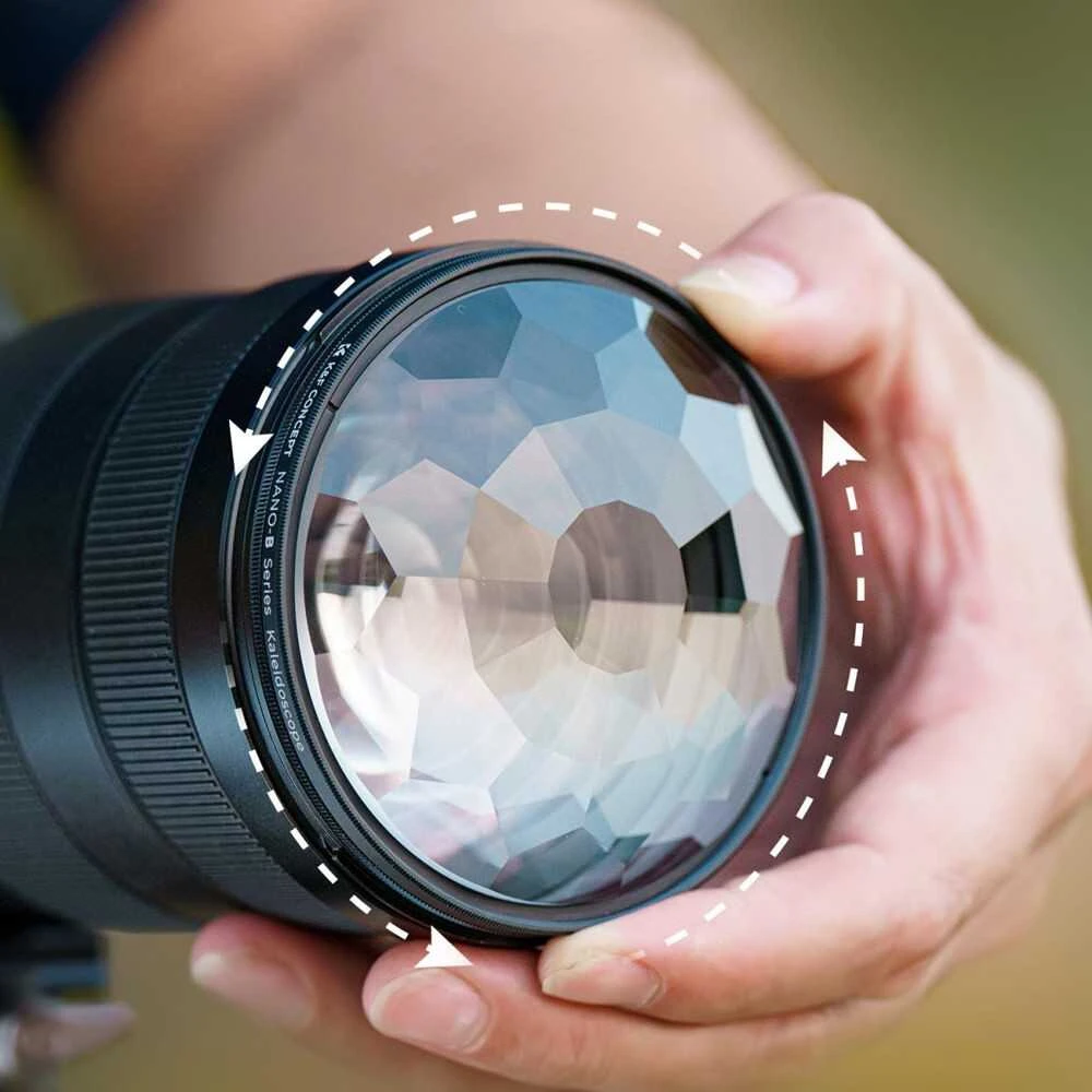 Fotografijos Filtras - K&F Concept Nano-B Kaleidoskopinis 77mm Efekto Filtras
