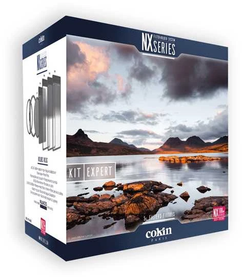 Fotografijos filtrų rinkinys - Cokin NX Series Expert Kit (filtrų laikiklis, poliarizatorius, ND filtrai)